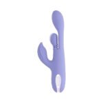 Playboy Nubbin Rubbin Rechargeable Dual Stimulator Vibe Silicone Purple - Image 2
