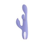 Playboy Nubbin Rubbin Rechargeable Dual Stimulator Vibe Silicone Purple - Image 3