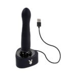 Playboy Pleasure Zone 2AM Rechargeable Vibrating and Thrusting Vibrator – Black - Image 9