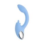 Playboy Sapphire Sky Dual-Motor Vibrator with G-Spot Shaft and Clitoral Stimulator – Blue - Image 2