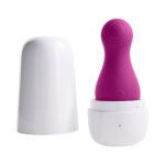 Playboy The Jet Set Rechargeable Clitoral Tapping Vibrator – Wild Aster/Silver - Image 3