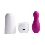 Playboy The Jet Set Rechargeable Clitoral Tapping Vibrator – Wild Aster/Silver - Image 5