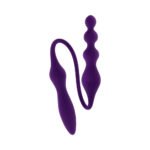 Playboy This & That Dual-Ended Vibrator and Plug – Purple - Image 4