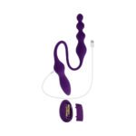 Playboy This & That Dual-Ended Vibrator and Plug – Purple - Image 10