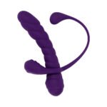 Playboy Twisted Playground Rechargeable Triple Stimulator Vibrator – Purple - Image 2