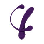 Playboy Twisted Playground Rechargeable Triple Stimulator Vibrator – Purple - Image 4