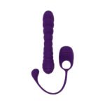 Playboy Twisted Playground Rechargeable Triple Stimulator Vibrator – Purple - Image 8