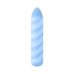 Playboy Unicorn Vibes Sky Rechargeable Vibrating Bullet – Powder Blue - Image 5