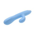 Playboy Up & Away Rechargeable Silicone Rabbit Vibrator Blue - Image 10