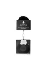 Pleasure Furry Handcuffs - Black - Image 2