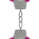 Pleasure Furry Handcuffs - Pink