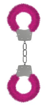 Pleasure Furry Handcuffs - Pink