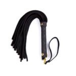 Ple''sur 11 in. Mini Leather Flogger Black - Image 3