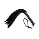 Ple''sur 11 in. Mini Leather Flogger Black - Image 4