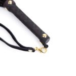 Ple''sur 11 in. Mini Leather Flogger Black - Image 5