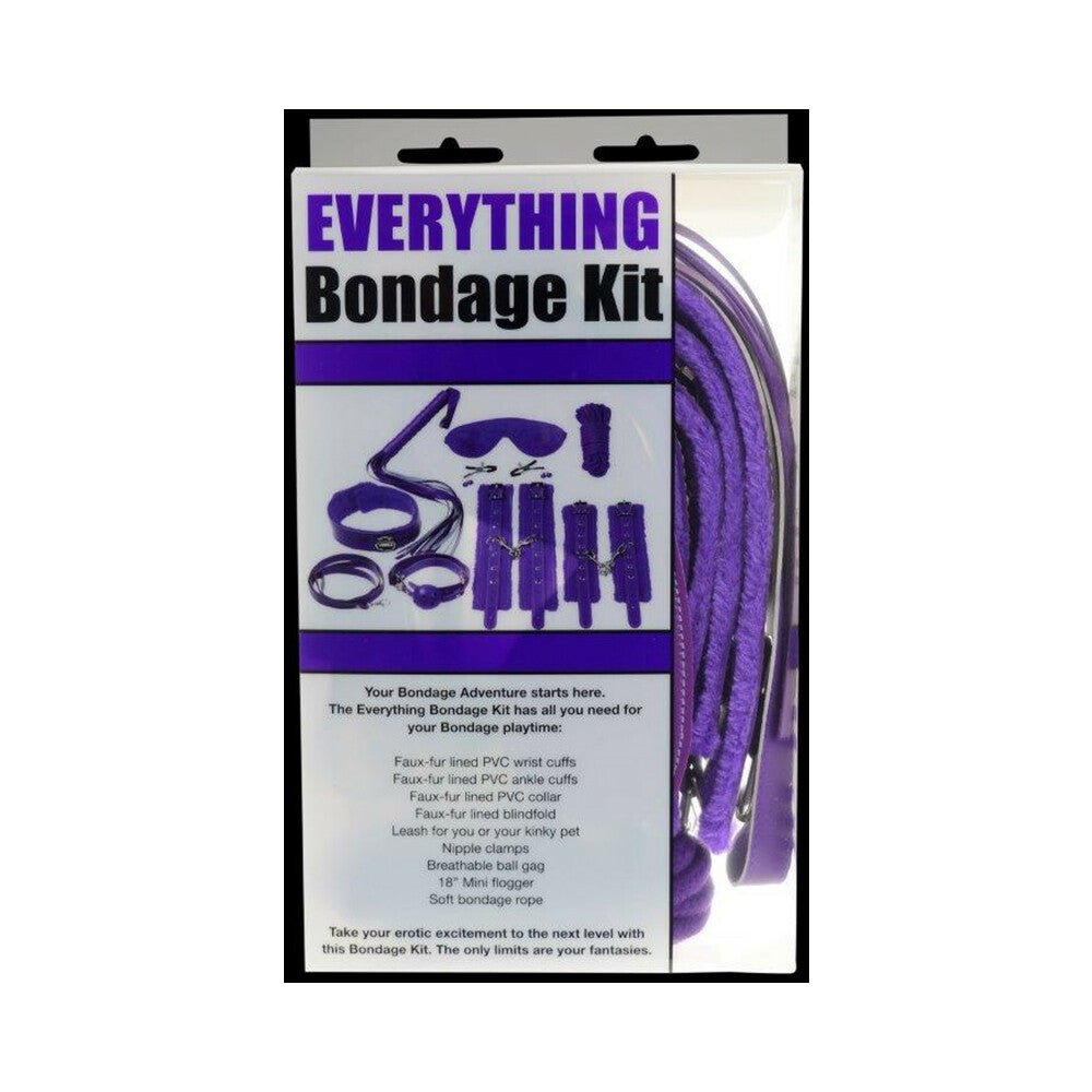 plesur-12-piece-everything-bondage-kit-purple Ple''sur 12-Piece Everything Bondage Kit Purple - Image 1