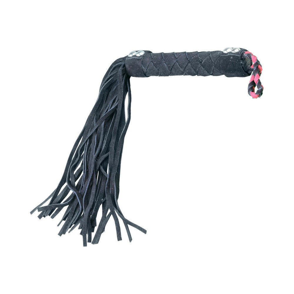 plesur-155-in-leather-flogger-black Ple''sur 15.5 in. Leather Flogger Black - Image 1