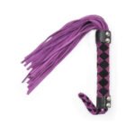 Ple''sur 15.5 in. Leather Flogger Purple