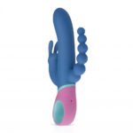 PMV20 Vice Double Vibrator – Silicone – Blue - Image 2