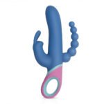 PMV20 Vice Double Vibrator – Silicone – Blue - Image 3