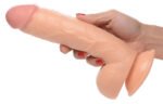 Pop Pecker 8.25 Inch Dildo With Balls - Light - Image 8