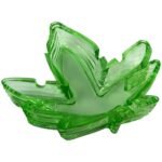 Pot Leaf Ashtray 4-Pack – Assorted Colors - Image 3