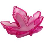 Pot Leaf Ashtray 4-Pack – Assorted Colors - Image 4