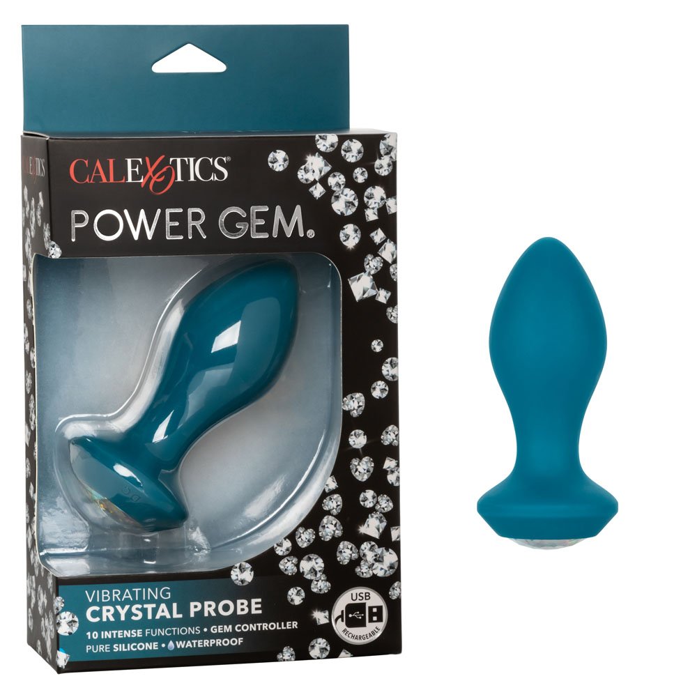power-gem-vibrating-crystal-probe-blue Power Gem Vibrating Crystal Probe - Blue - Image 1