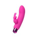 Powerbullet Alice's Bunny Rechargeable Vibrating Bullet with Removable Silicone Rabbit Sleeve – Pink - Image 2
