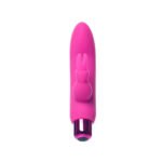 Powerbullet Alice's Bunny Rechargeable Vibrating Bullet with Removable Silicone Rabbit Sleeve – Pink - Image 3