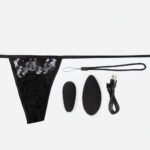 Premium Ergonomic Remote Panty Set - Black - Each - Image 2