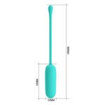 Pretty Love Joyce Rechargeable Vibrating Egg – Turquoise - Image 5
