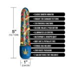 Prints Charming Buzzed 5" Mini Vibrator – Blue Dream - Image 3