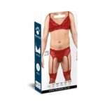 Prowler Lace Bra Red L - Image 3