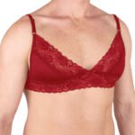 Prowler Lace Bra Red M - Image 2