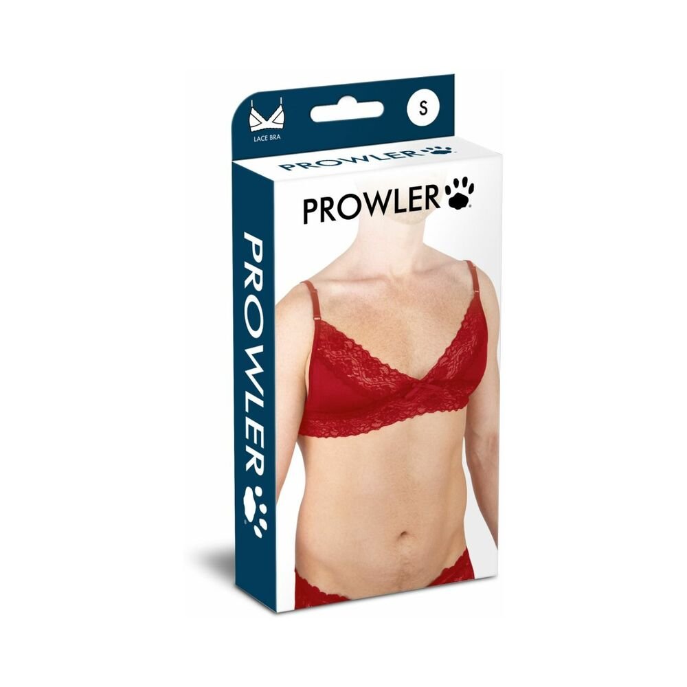 prowler-lace-bra-red-s Prowler Lace Bra Red S - Image 1