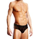 Prowler Lace Brief Black S - Image 2