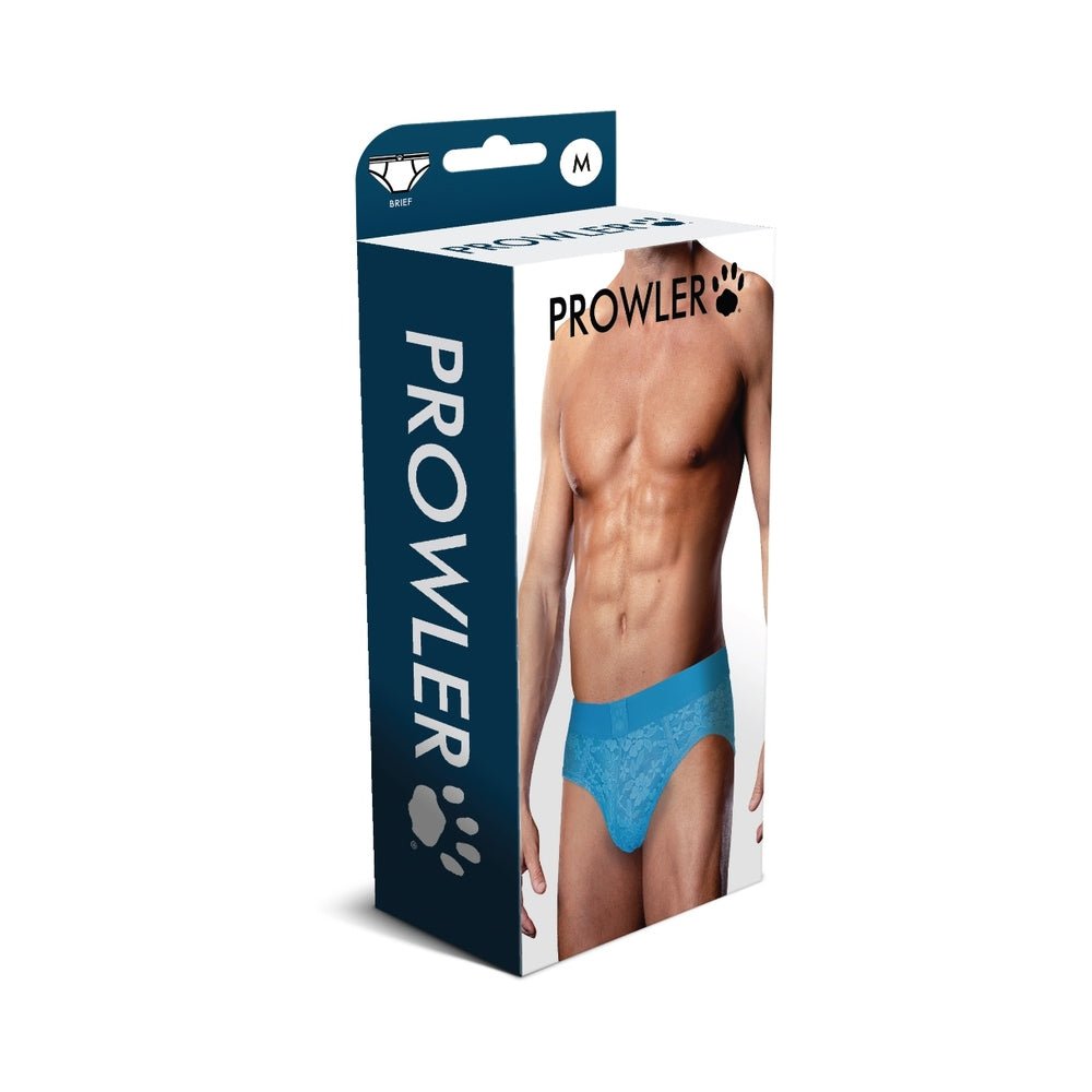 prowler-lace-brief-neon-blue-m Prowler Lace Brief Neon Blue M - Image 1
