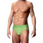 Prowler Lace Brief Neon Green S - Image 2