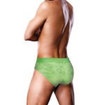 Prowler Lace Brief Neon Green XL - Image 3