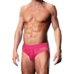 Prowler Lace Open Back Brief Pink L - Image 2