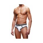 Prowler Open Brief White/Black – Size L - Image 2