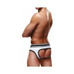 Prowler Open Brief White/Black XL - Image 3