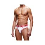 Prowler Open Brief White and Red – Size Small - Image 2