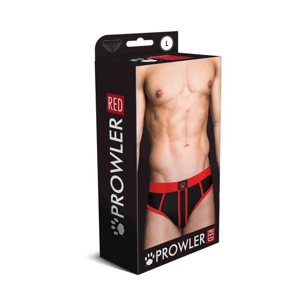 prowler-red-assless-brief-red-l Prowler RED Assless Brief Red L - Image 1