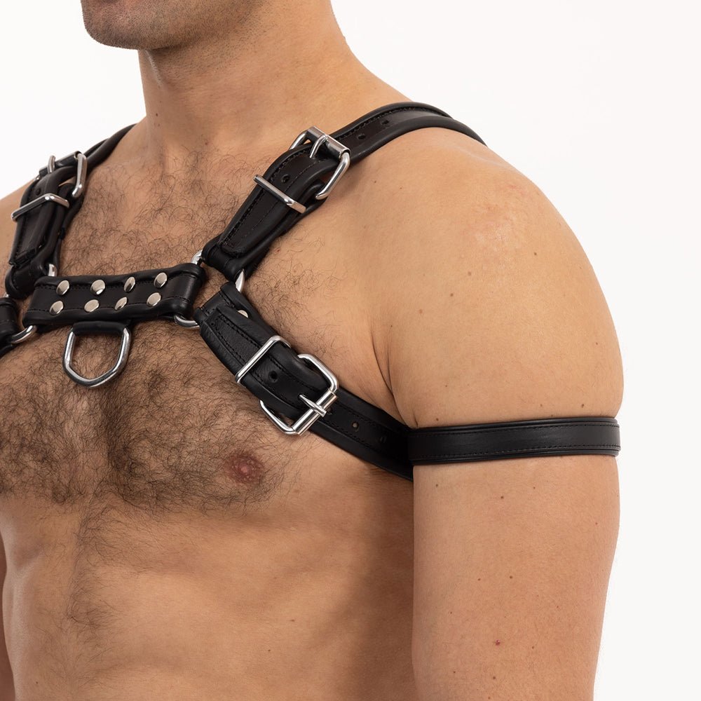 prowler-red-bicep-band-black Prowler RED Bicep Band Black - Image 1