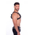 Prowler RED Bull Harness Black with Metal Fittings – Large - Image 3
