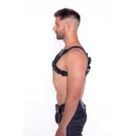 Prowler RED Bull Harness Black with Metal Fittings – Size S - Image 2