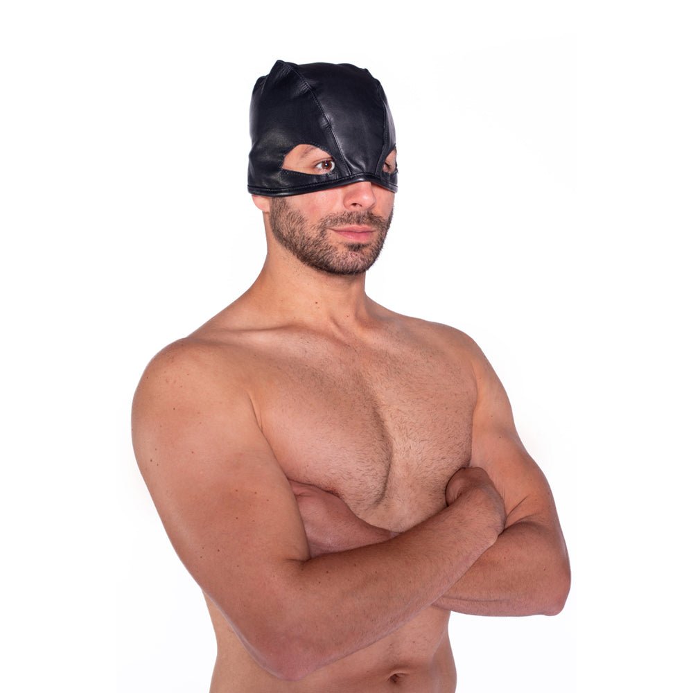 prowler-red-leather-executioners-hood Prowler RED Leather Executioners Hood - Image 1