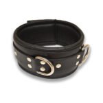 Prowler RED Leather Lockable Collar – Black, S/M - Image 4